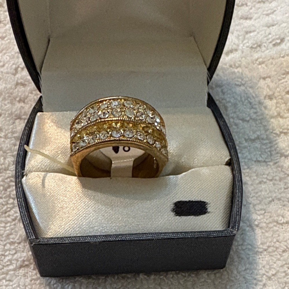 Gold and Silver Women's Ring